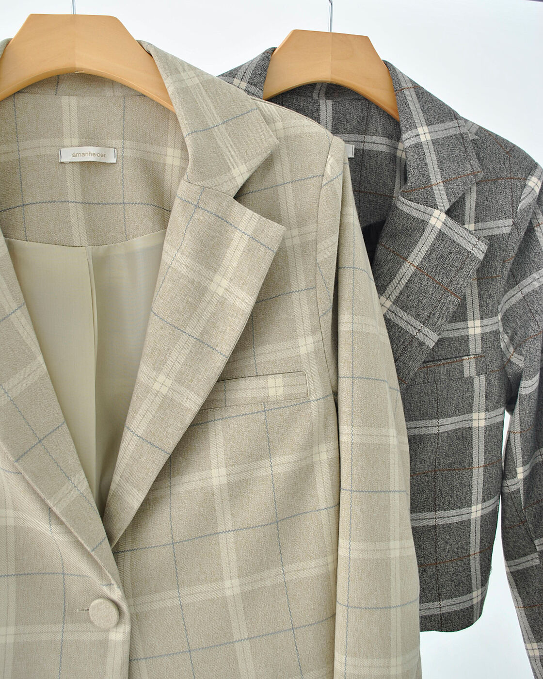 MINI BLAZER M/L ALFAIATARIA XADREZ