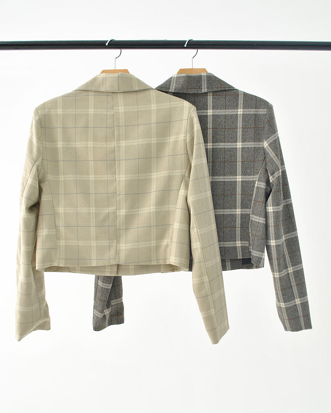 MINI BLAZER M/L ALFAIATARIA XADREZ