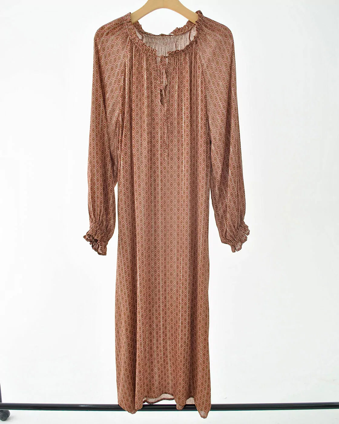VESTIDO MIDI ESTAMPA BOHO
