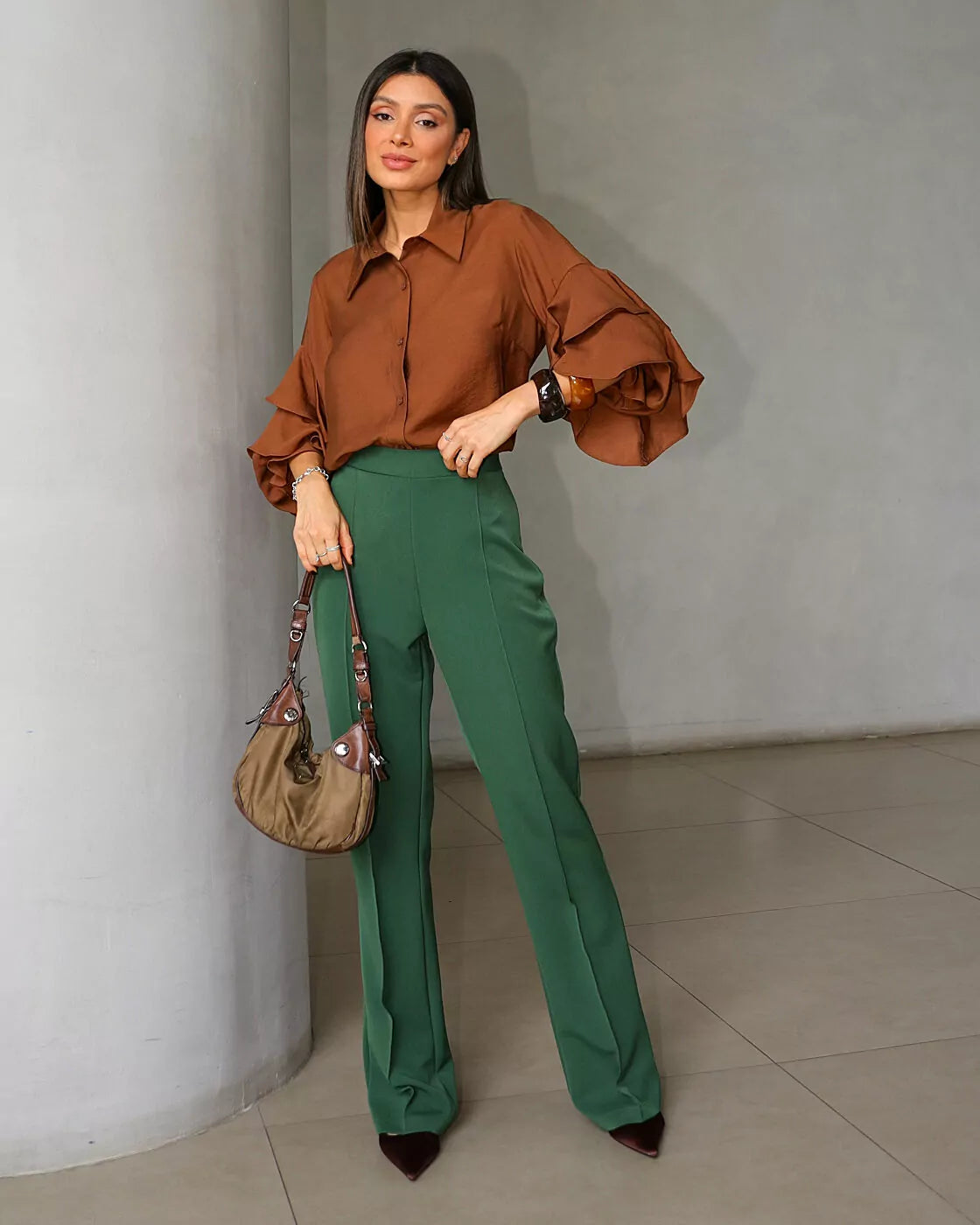 BLUSA  BABADOS BOHO
