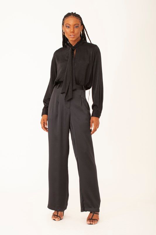 CALÇA PANTALONA CETIM