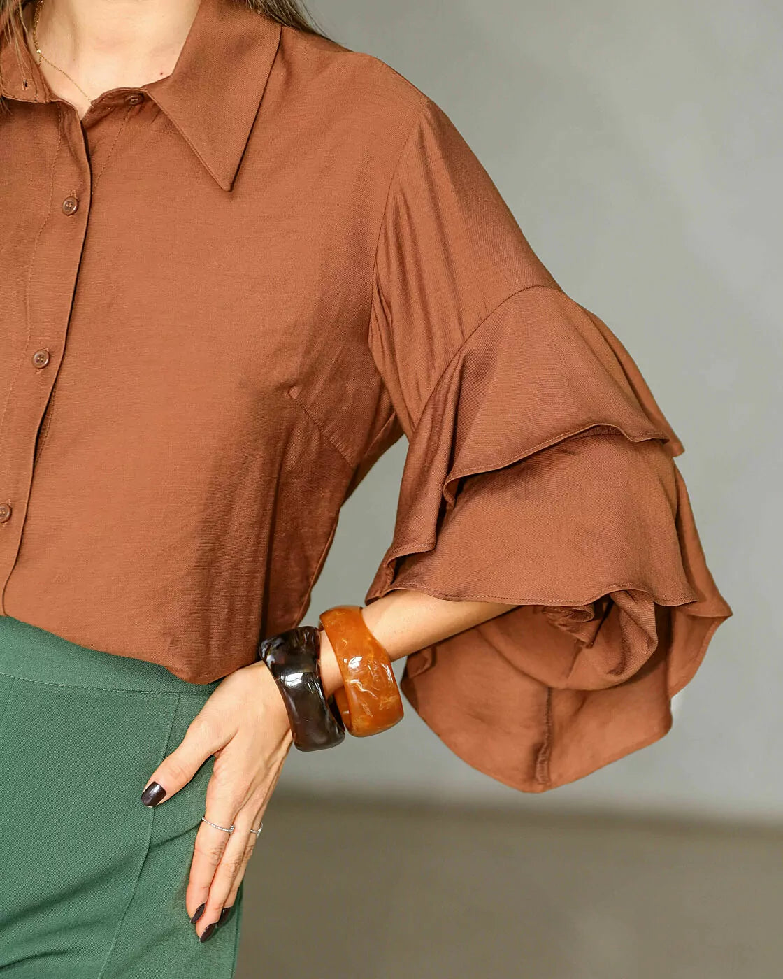 BLUSA  BABADOS BOHO