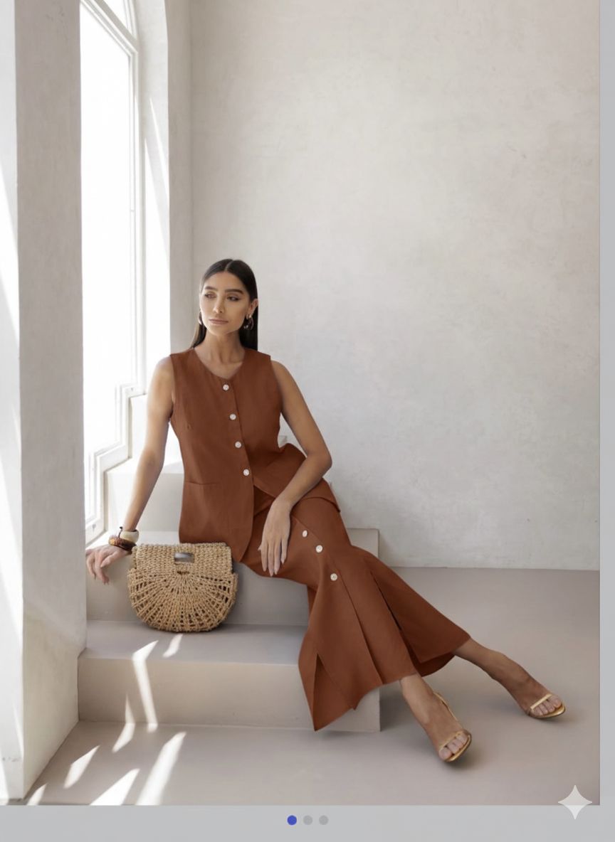 COLETE  LINHO BOTÕES