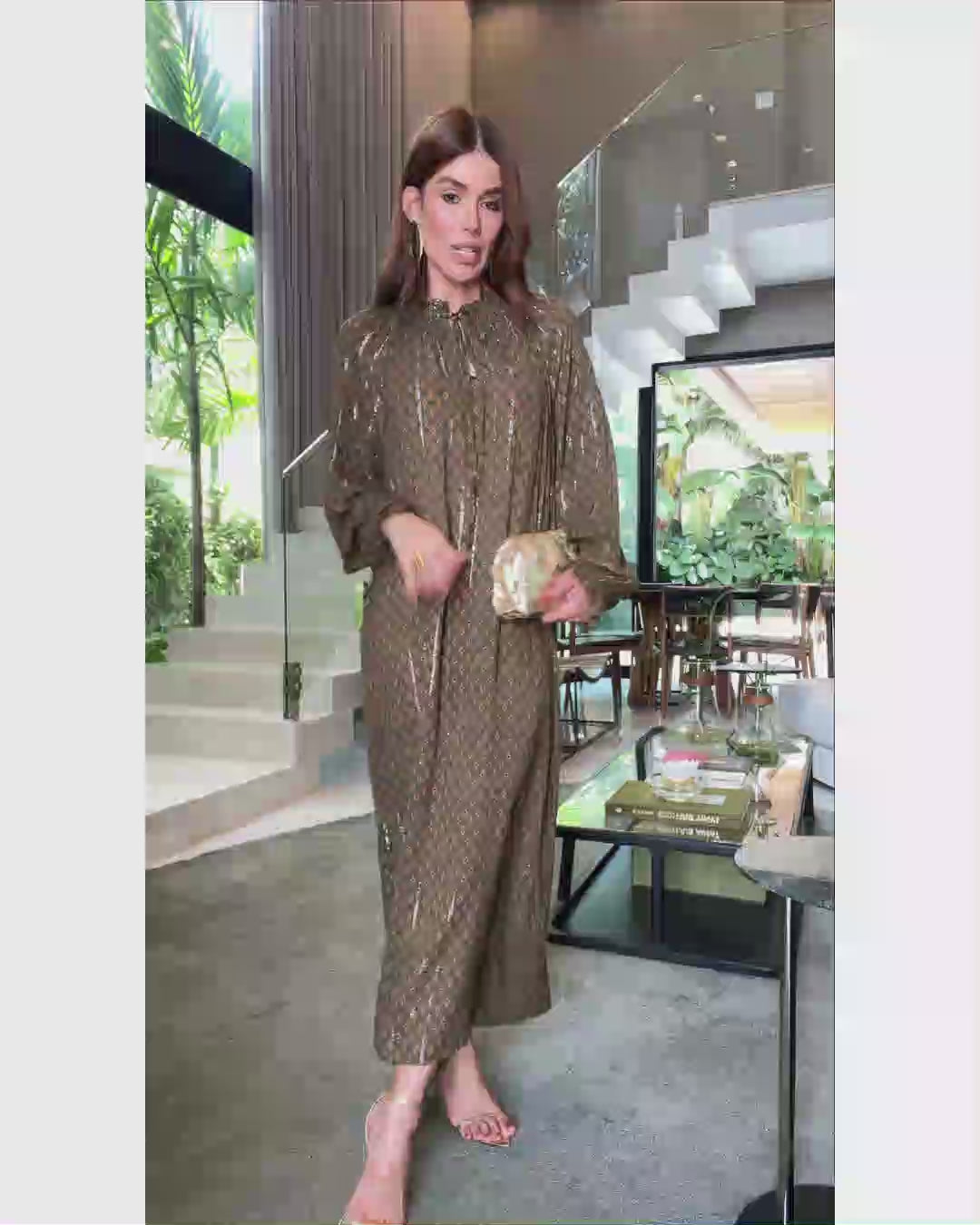 VESTIDO MIDI ESTAMPA BOHO